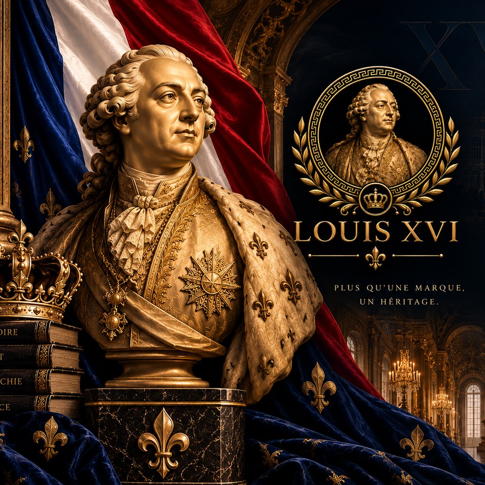 Camiseta LOUIS XVI Couronne de France